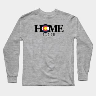 HOME Aspen Colorado Long Sleeve T-Shirt